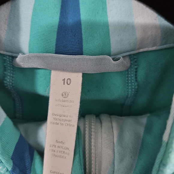 🍍 Lululemon Jacket Sz 10 - Picture 4 of 4